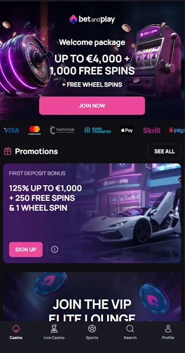 BetandPlay Casino